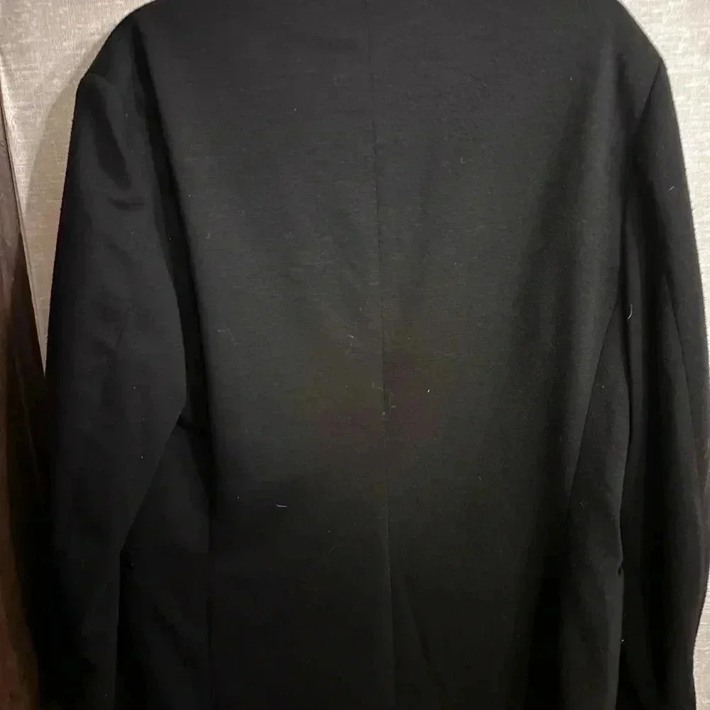 American‎ Rags Button Up Blazer Black Size Large